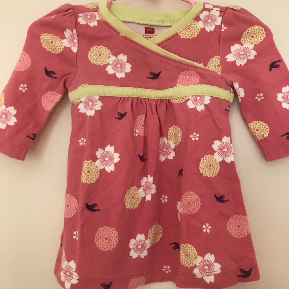 baby kimono dress- 100% cotton
